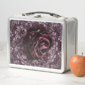 Rose Mandala Metall Brotdose (Beispiel)