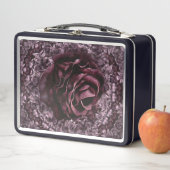 Rose Mandala Metall Brotdose (Beispiel)