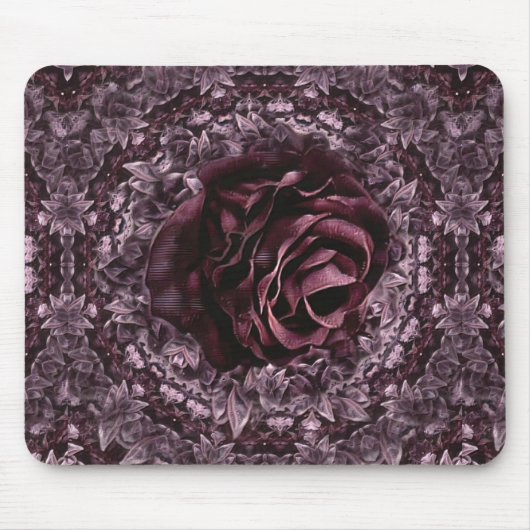 Rose Mandala Mousepad (Vorne)