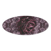 Rose Mandala Namenschild (Vorderseite)