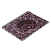 Rose Mandala Notizblock (Linke Seite)