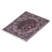 Rose Mandala Notizblock (Rotiert)