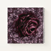 Rose Mandala Notizblock (Rückseite)