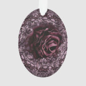 Rose Mandala Ornament (Rückseite)