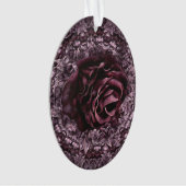 Rose Mandala Ornament (Vorderseite)