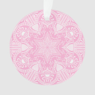 Rose Mandala Ornament