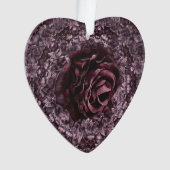 Rose Mandala Ornament (Vorderseite)