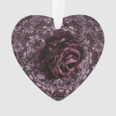 Rose Mandala Ornament (Rückseite)