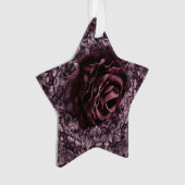 Rose Mandala Ornament (Vorderseite)