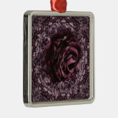 Rose Mandala Ornament Aus Metall (Rechts)