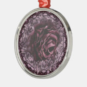 Rose Mandala Ornament Aus Metall (Links)