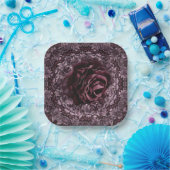 Rose Mandala Pappteller (Party)
