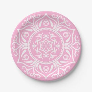 Rose Mandala Pappteller