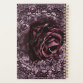 Rose Mandala Planer (Rückseite)