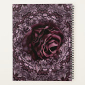 Rose Mandala Planer (Rückseite)