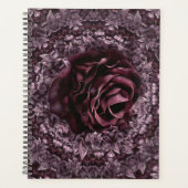 Rose Mandala Planer (Vorderseite)
