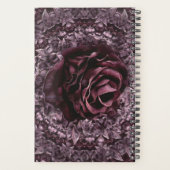 Rose Mandala Planer (Rückseite)