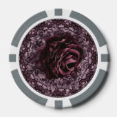 Rose Mandala Pokerchips (Vorderseite)