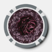 Rose Mandala Pokerchips (Rückseite)
