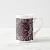Rose Mandala Porzellantasse (Rechts)