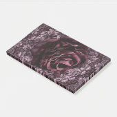 Rose Mandala Post-it Klebezettel (angewinkelt)