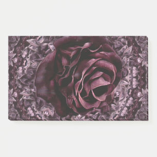 Rose Mandala Post-it Klebezettel
