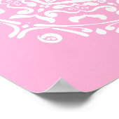 Rose Mandala Poster (Ecke)