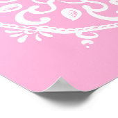 Rose Mandala Poster (Ecke)