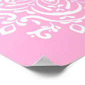 Rose Mandala Poster (Ecke)