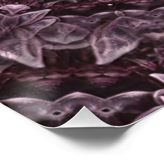 Rose Mandala Poster (Ecke)