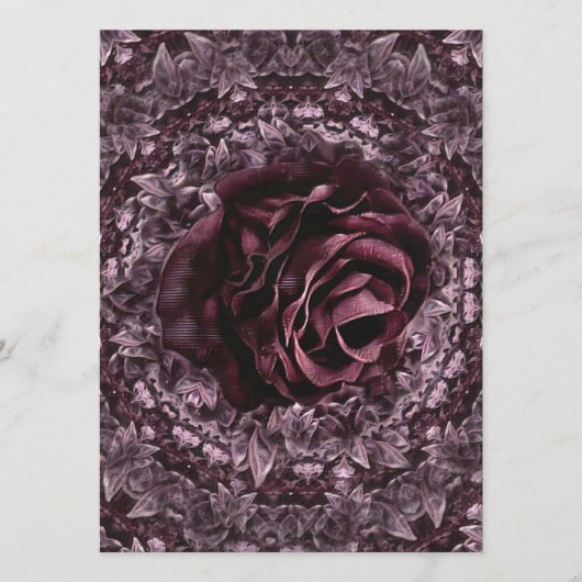 Rose Mandala Programm (Vorderseite)