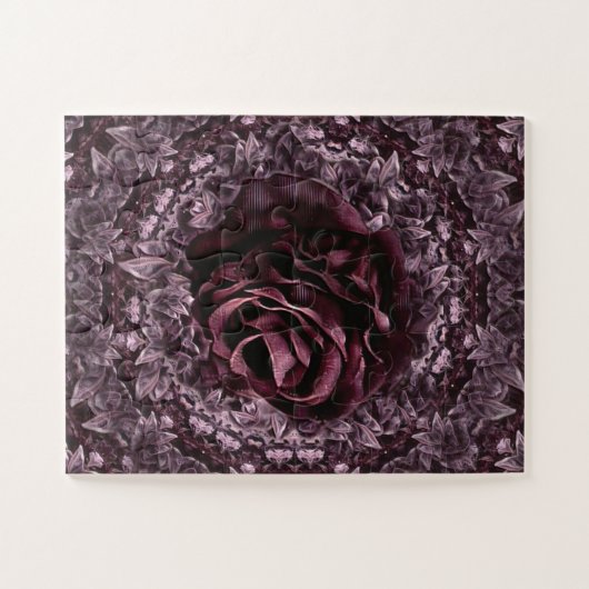 Rose Mandala Puzzle (Horizontal)