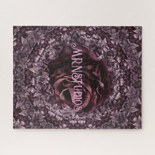 Rose Mandala Puzzle (Horizontal)