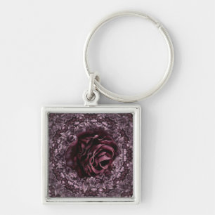 Rose Mandala Schlüsselanhänger