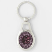 Rose Mandala Schlüsselanhänger (Vorderseite)