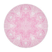 Rose Mandala Schneidebrett (Vorderseite)