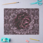 Rose Mandala Seidenpapier (Basteln)