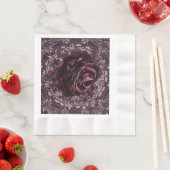 Rose Mandala Serviette (Beispiel)