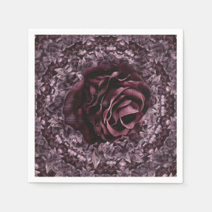 Rose Mandala Serviette