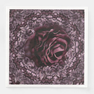 Rose Mandala Serviette