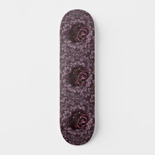 Rose Mandala Skateboard (Vorderseite)