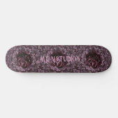 Rose Mandala Skateboard (Horizontal)
