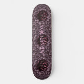 Rose Mandala Skateboard (Vorderseite)