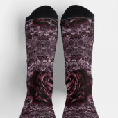 Rose Mandala Socken (Oben)