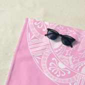 Rose Mandala Strandtuch (Beispiel)