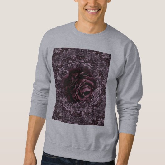Rose Mandala Sweatshirt (Vorderseite)