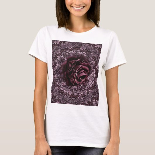 Rose Mandala T-Shirt (Vorderseite)