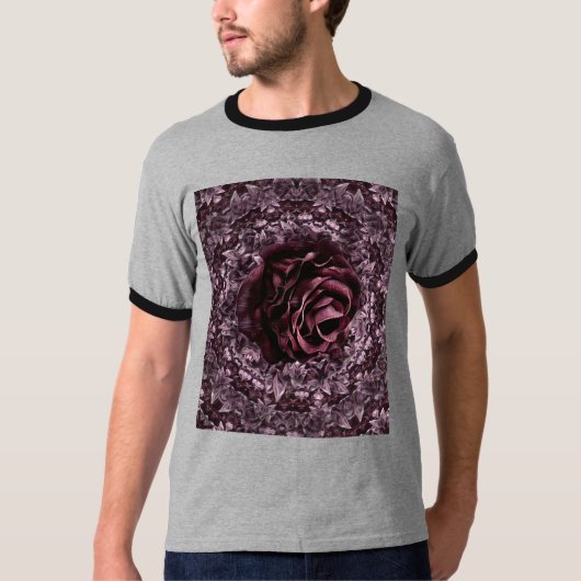 Rose Mandala T-Shirt (Vorderseite)