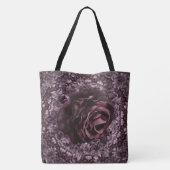 Rose Mandala Tasche (Rückseite)