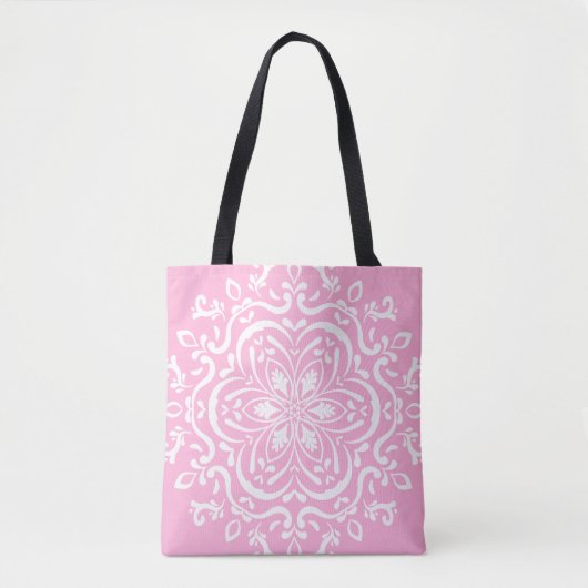 Rose Mandala Tasche (Vorderseite)